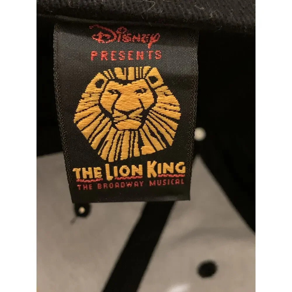 Vintage Disney The Lion King Broadway Musical VIP Adjustable Strapback Cap Hat
